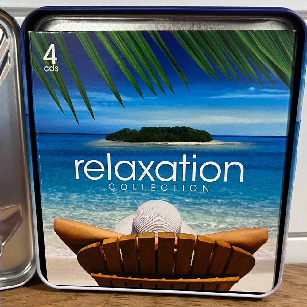 🛍️ 3 for $20 🛍️ - Relaxation Collection 4 CD Pack in Collectable Tin - Picture 2 of 7